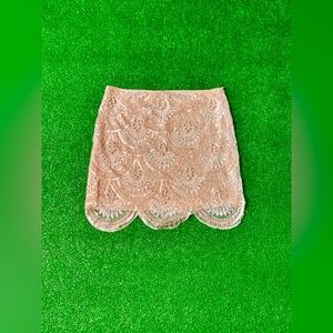 Unique Beaded Pearl Skirt from Akira 🐩